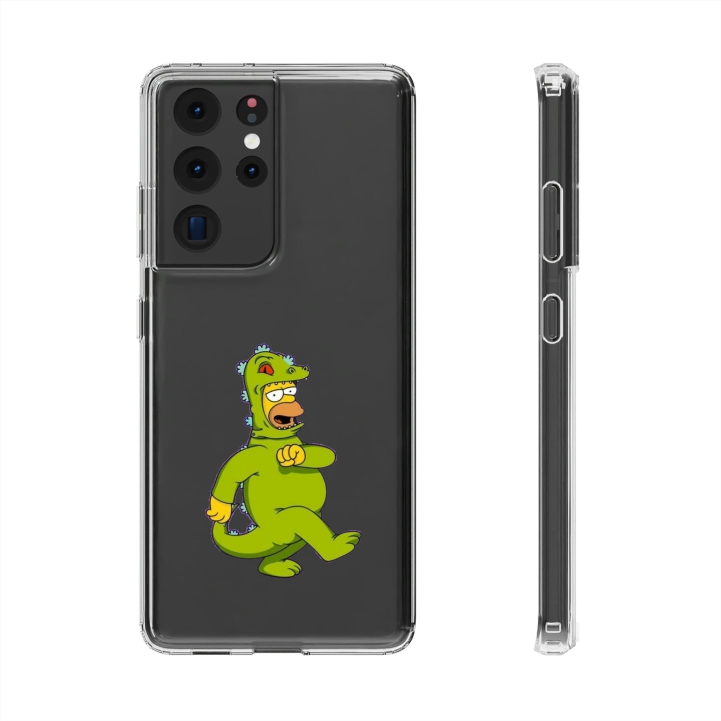Simpsons Clear Phone Cases