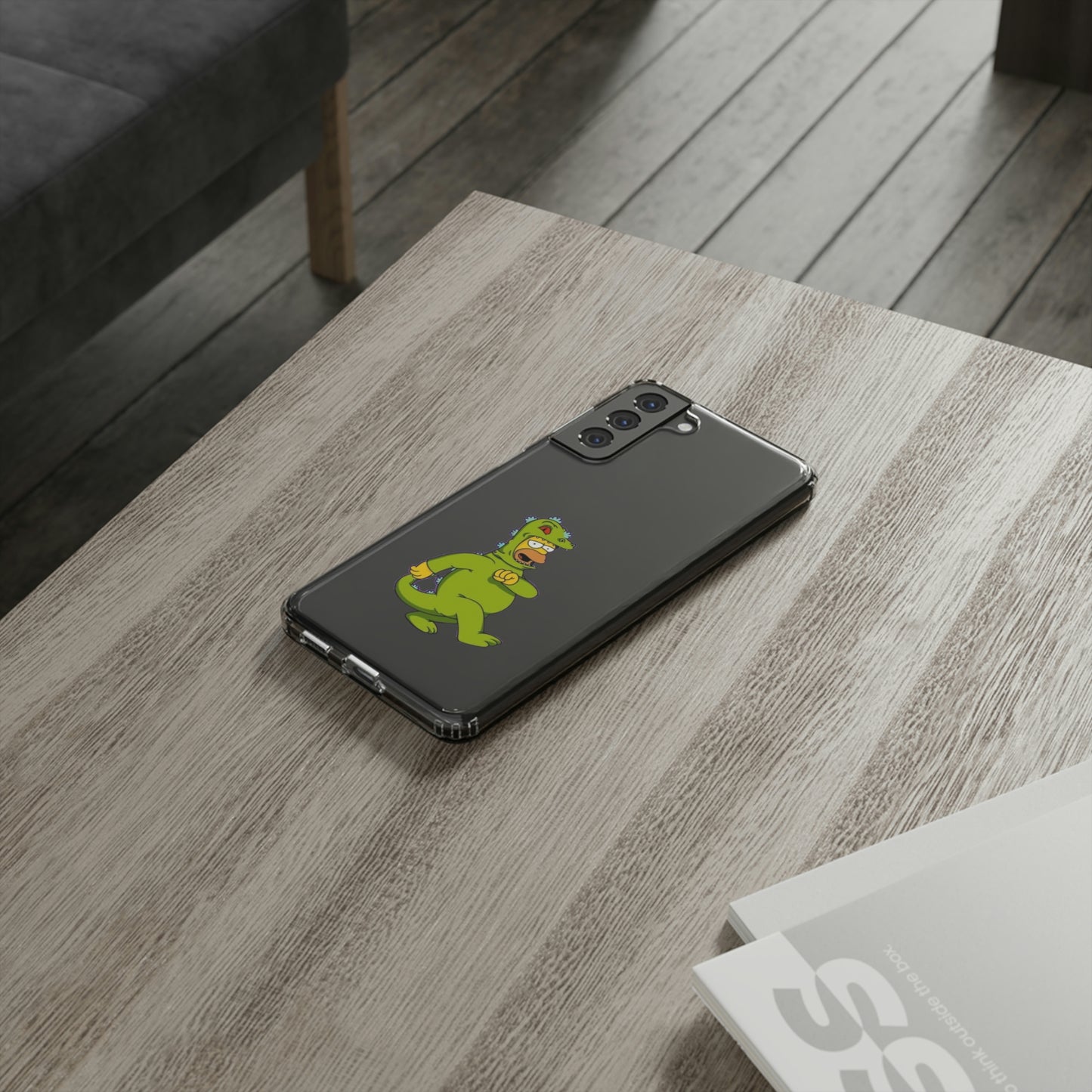 Simpsons Clear Phone Cases