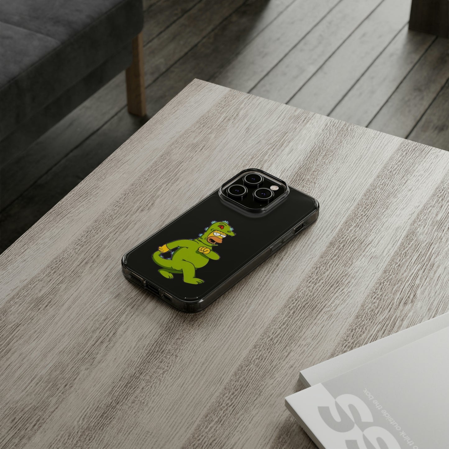 Simpsons Clear Phone Cases