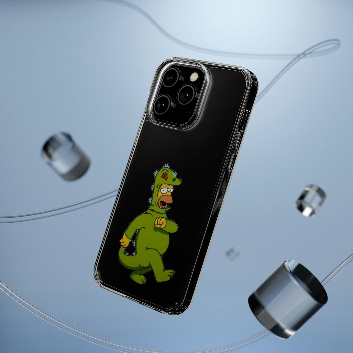 Simpsons Clear Phone Cases