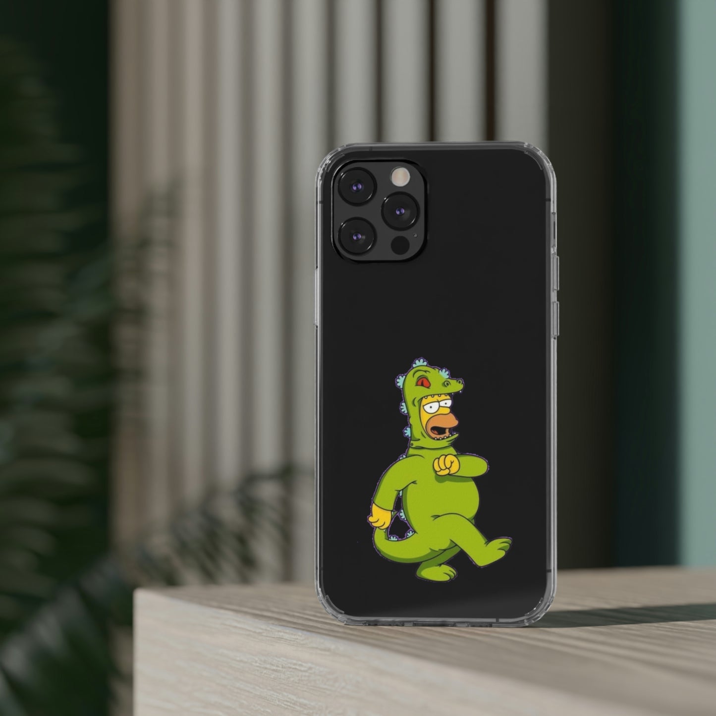 Simpsons Clear Phone Cases