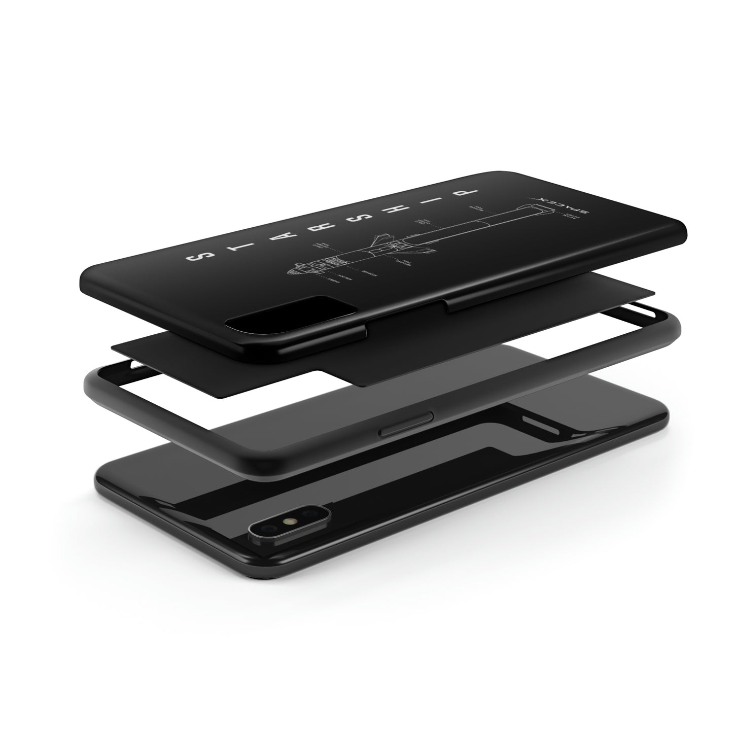 SpaceX Tough Phone Cases, Case-Mate