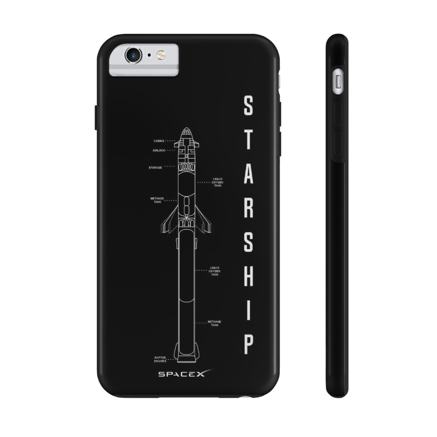 SpaceX Tough Phone Cases, Case-Mate