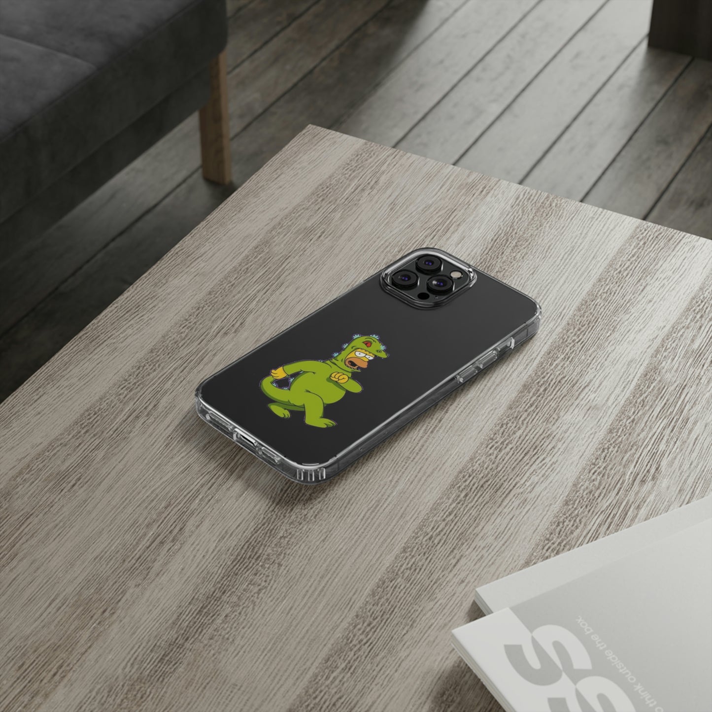 Simpsons Clear Phone Cases