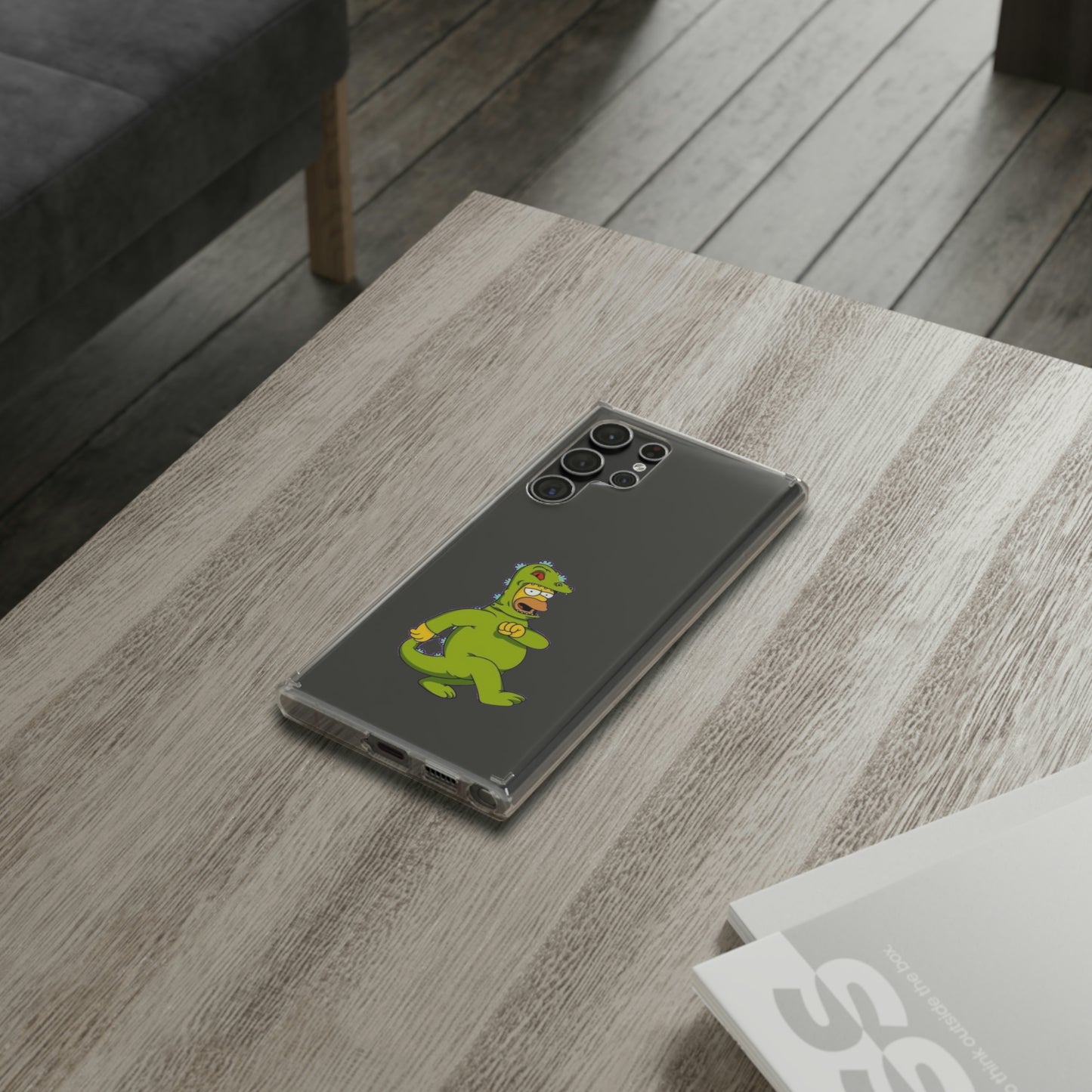 Simpsons Clear Phone Cases