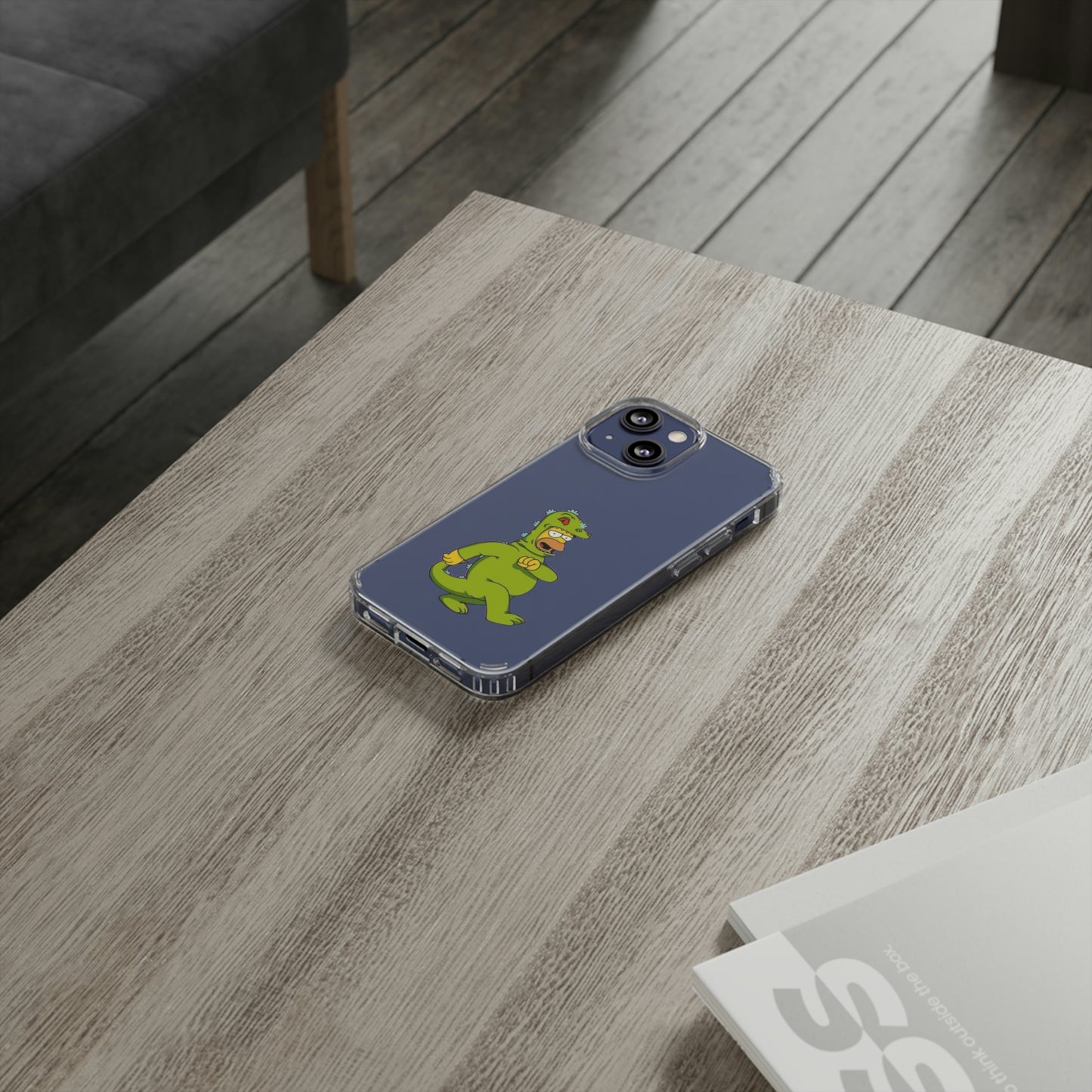 Simpsons Clear Phone Cases