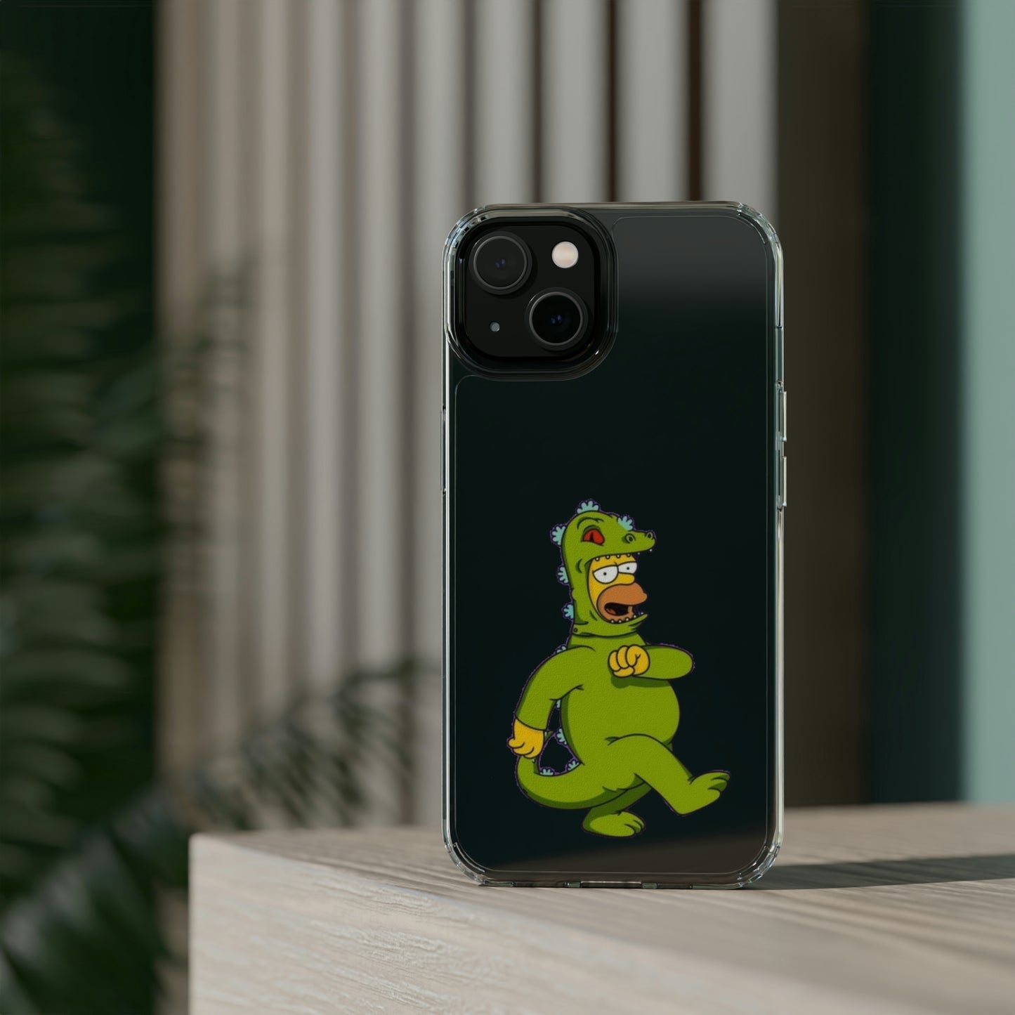 Simpsons Clear Phone Cases