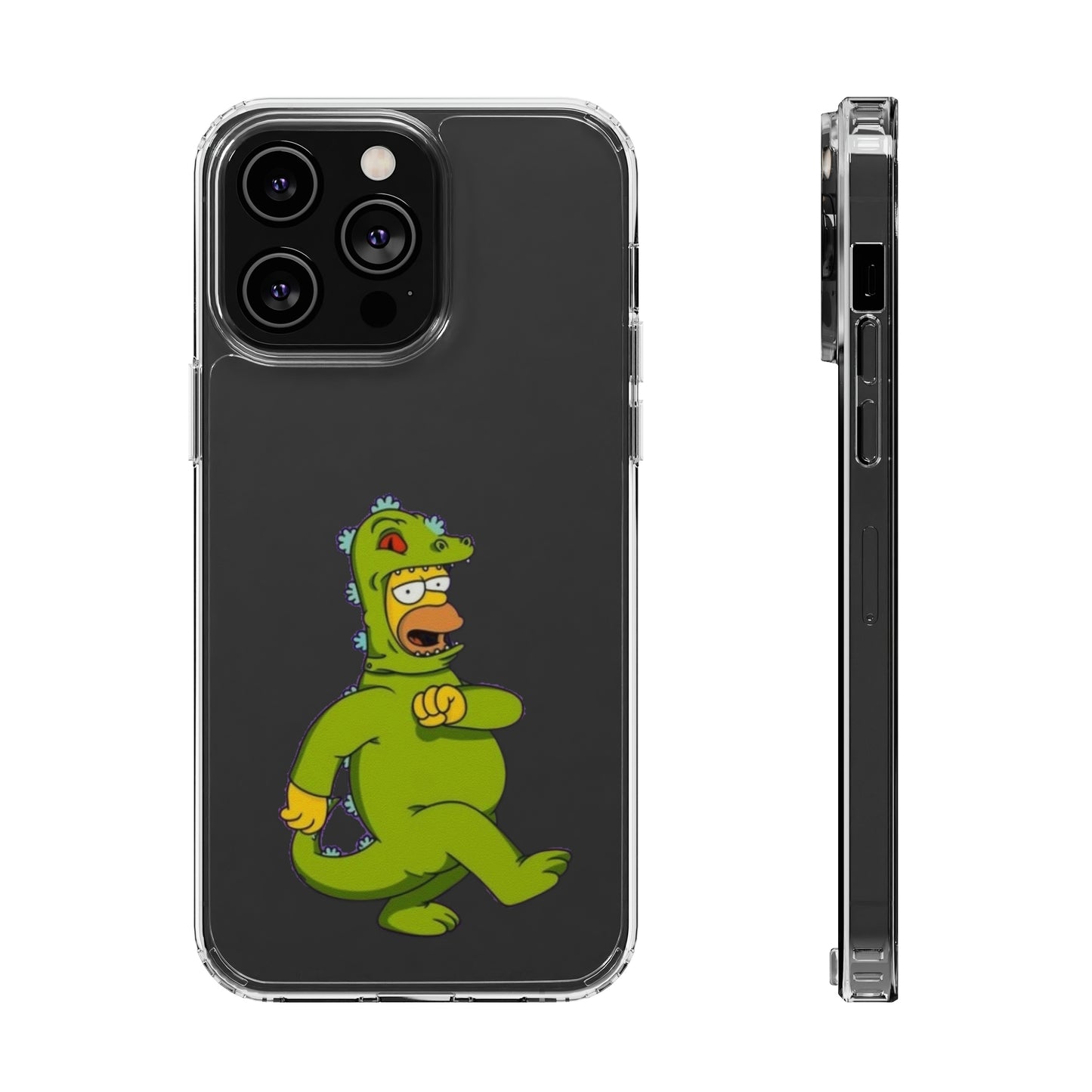 Simpsons Clear Phone Cases