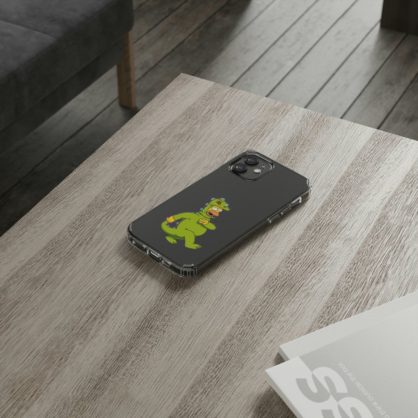 Simpsons Clear Phone Cases