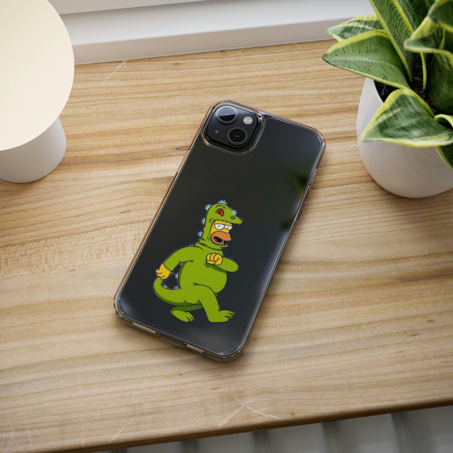 Simpsons Clear Phone Cases