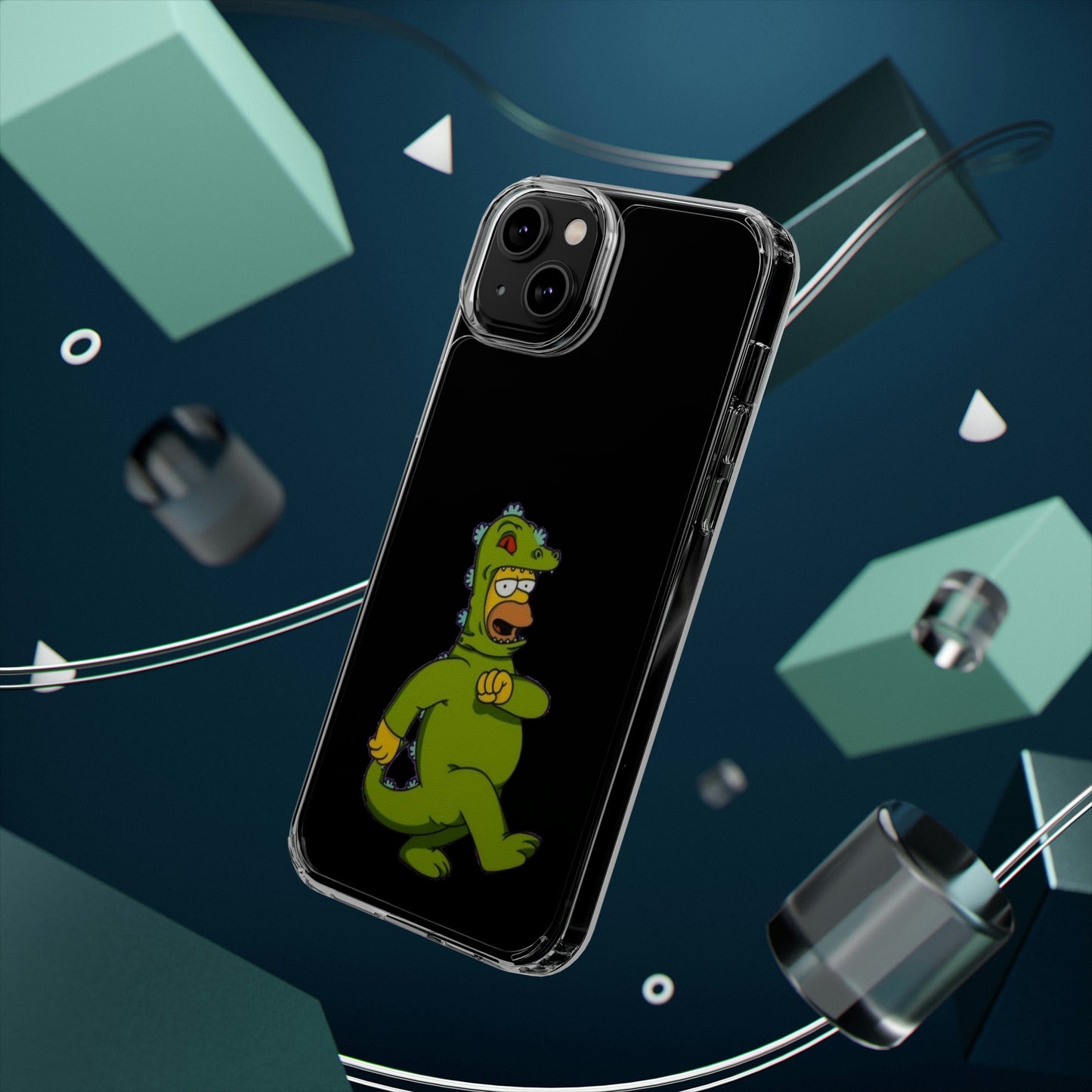 Simpsons Clear Phone Cases