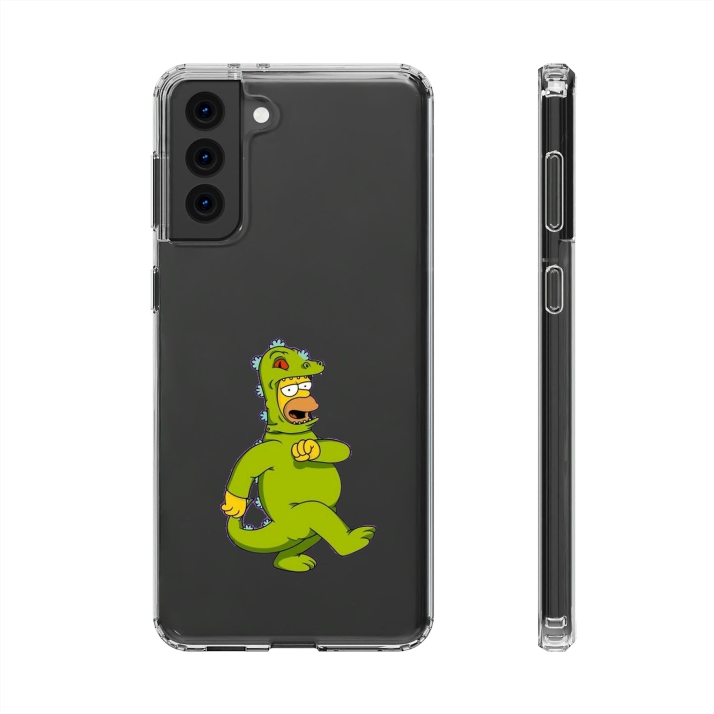 Simpsons Clear Phone Cases