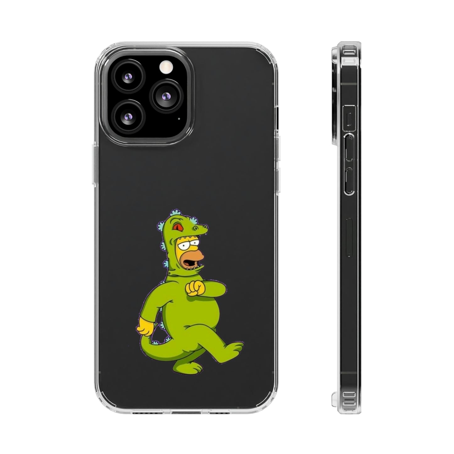 Simpsons Clear Phone Cases