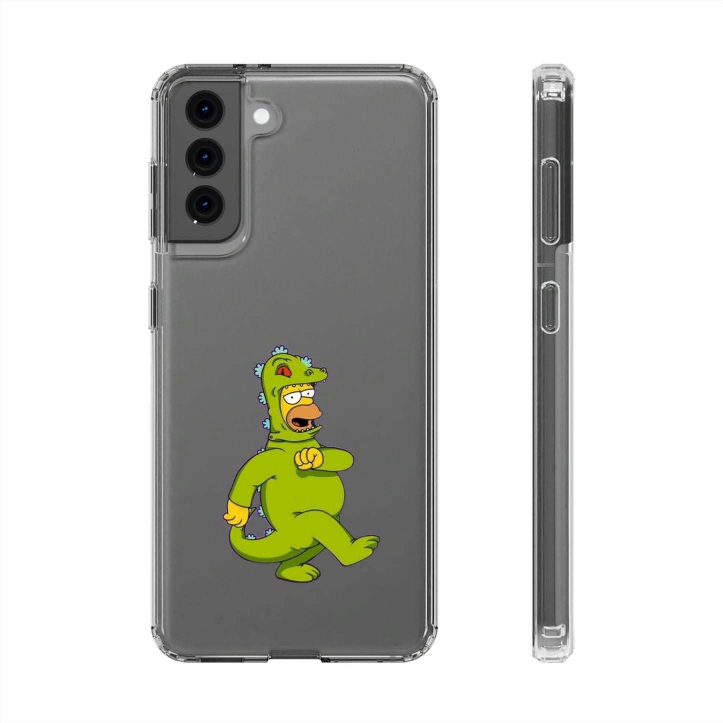 Simpsons Clear Phone Cases