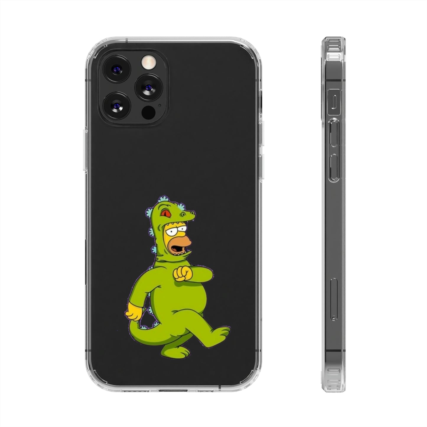 Simpsons Clear Phone Cases