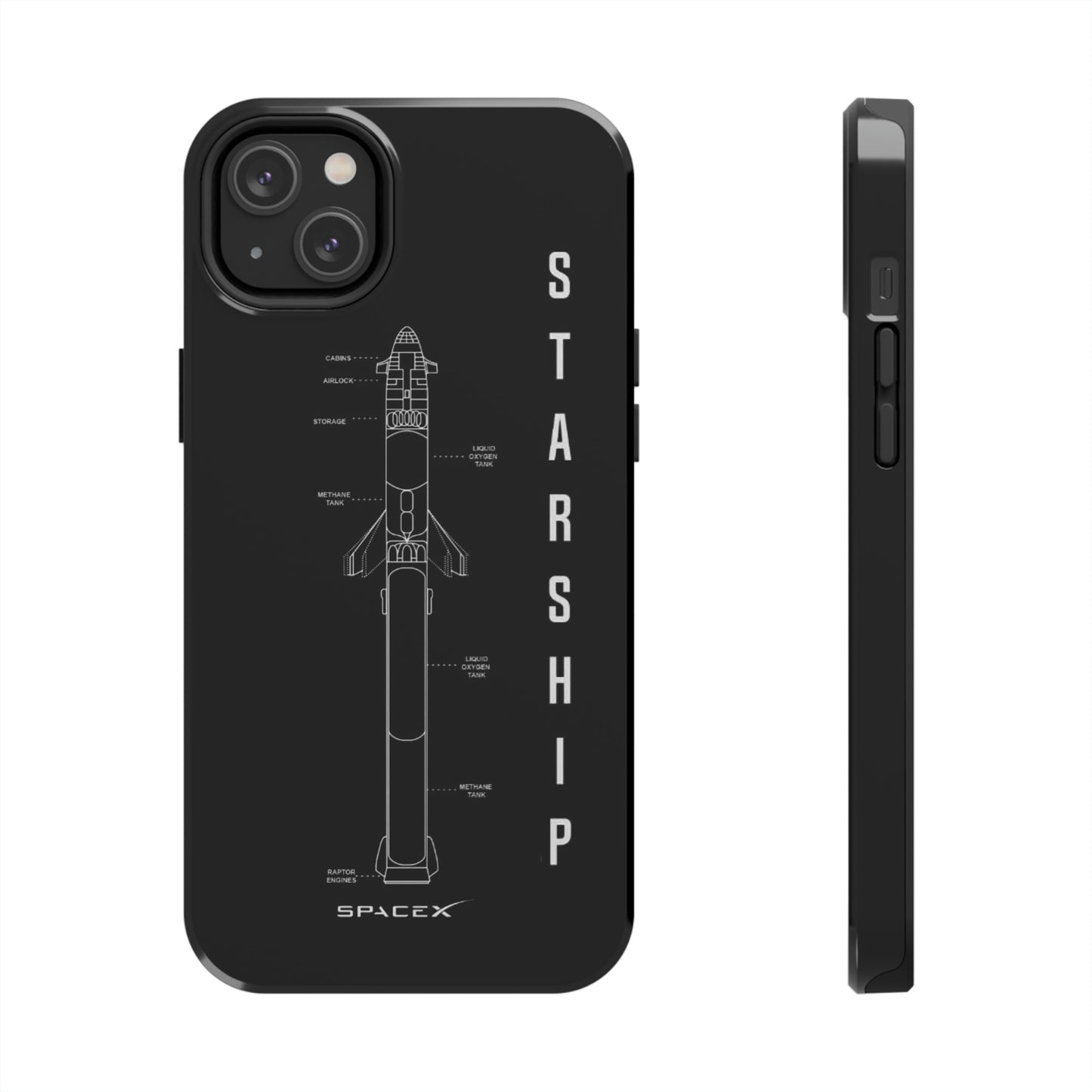 SpaceX Tough Phone Cases, Case-Mate