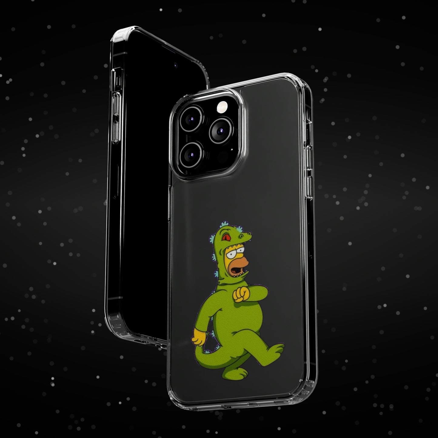 Simpsons Clear Phone Cases