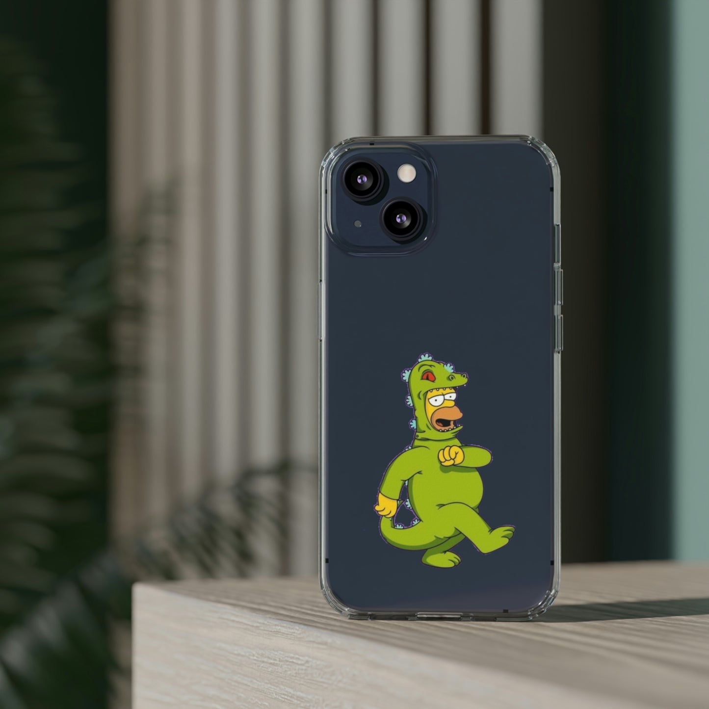 Simpsons Clear Phone Cases