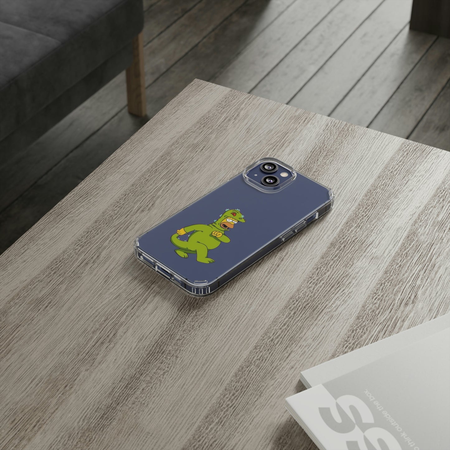 Simpsons Clear Phone Cases