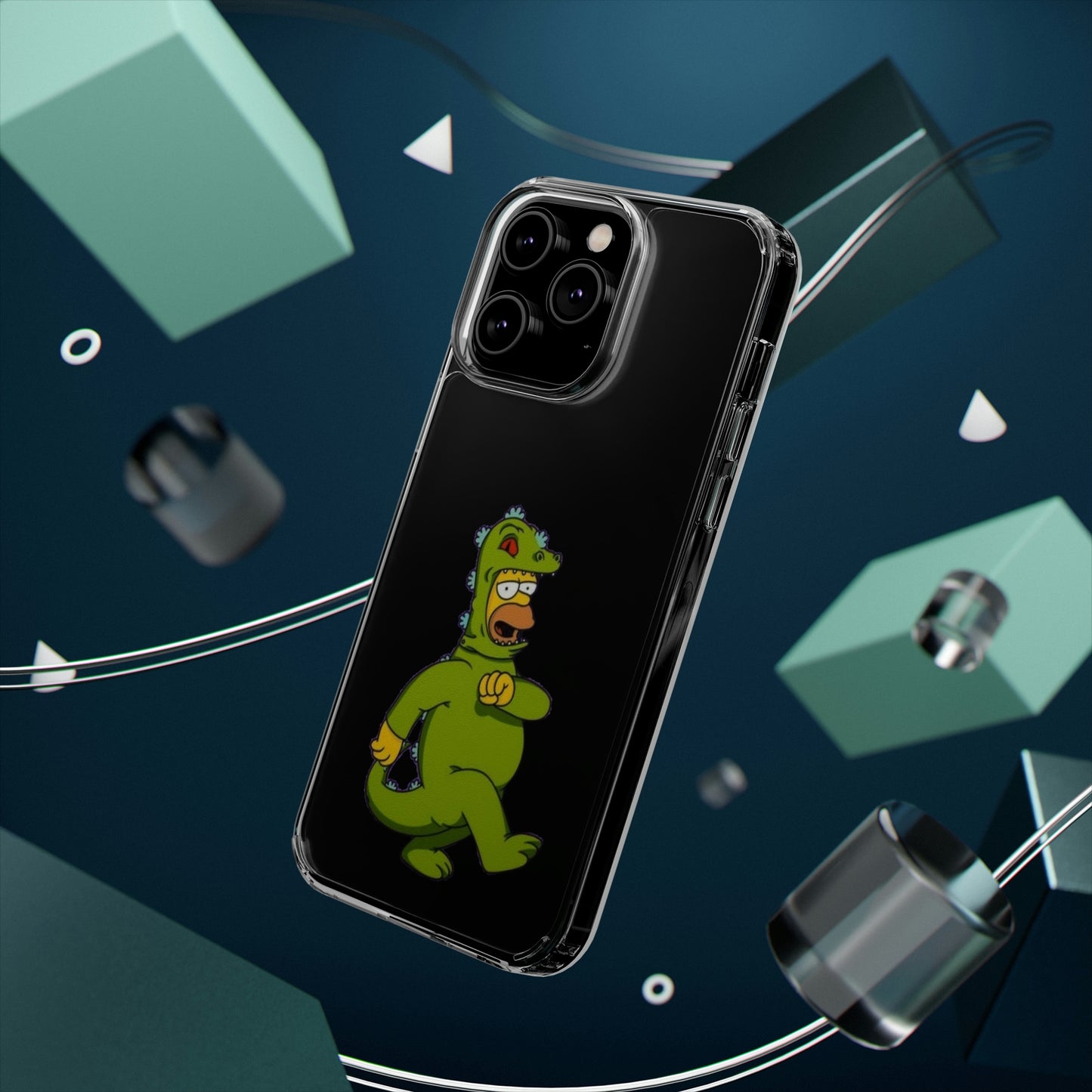 Simpsons Clear Phone Cases