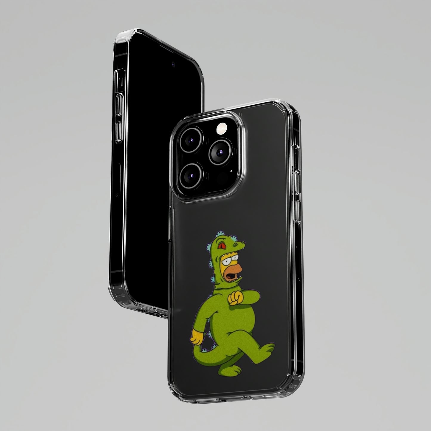 Simpsons Clear Phone Cases