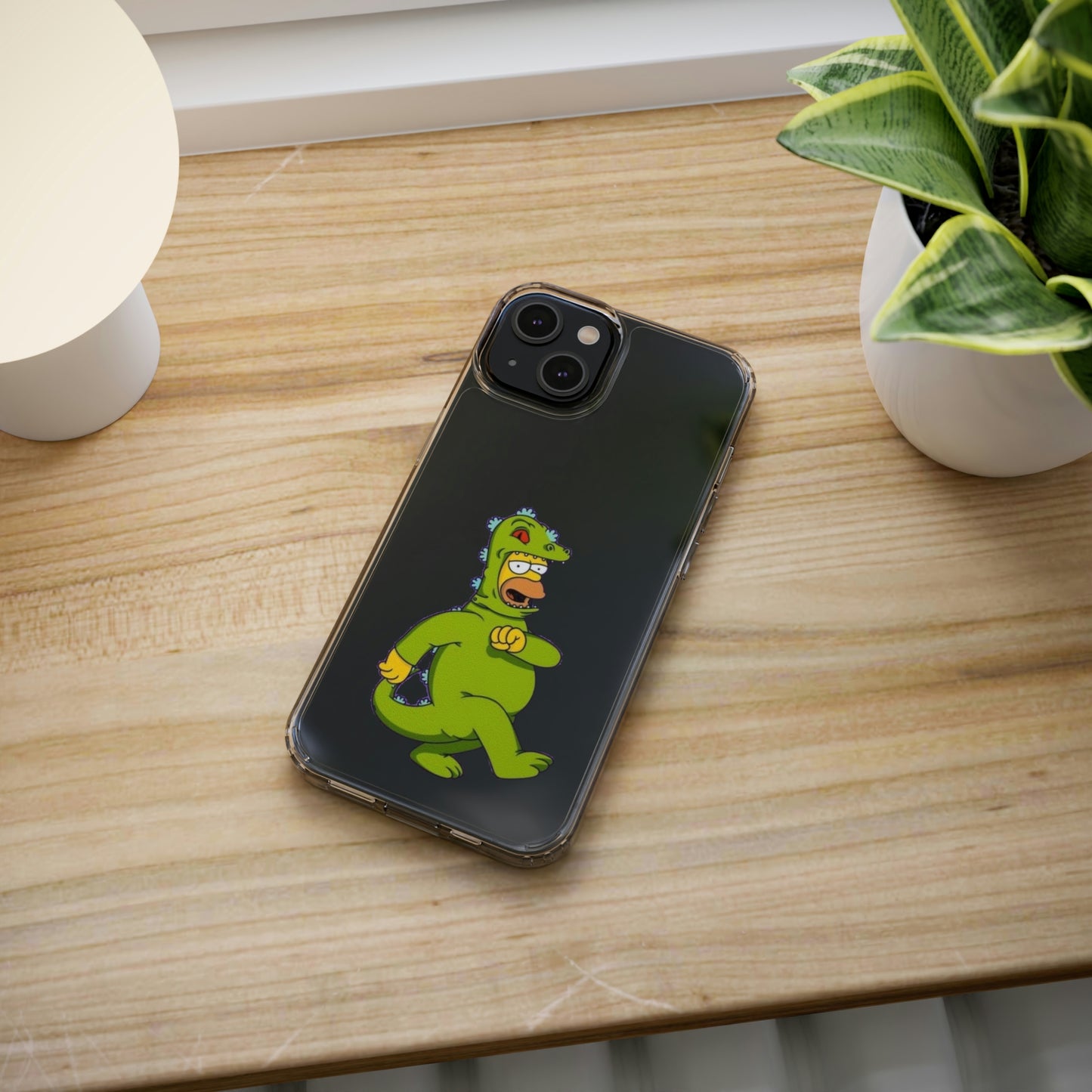 Simpsons Clear Phone Cases