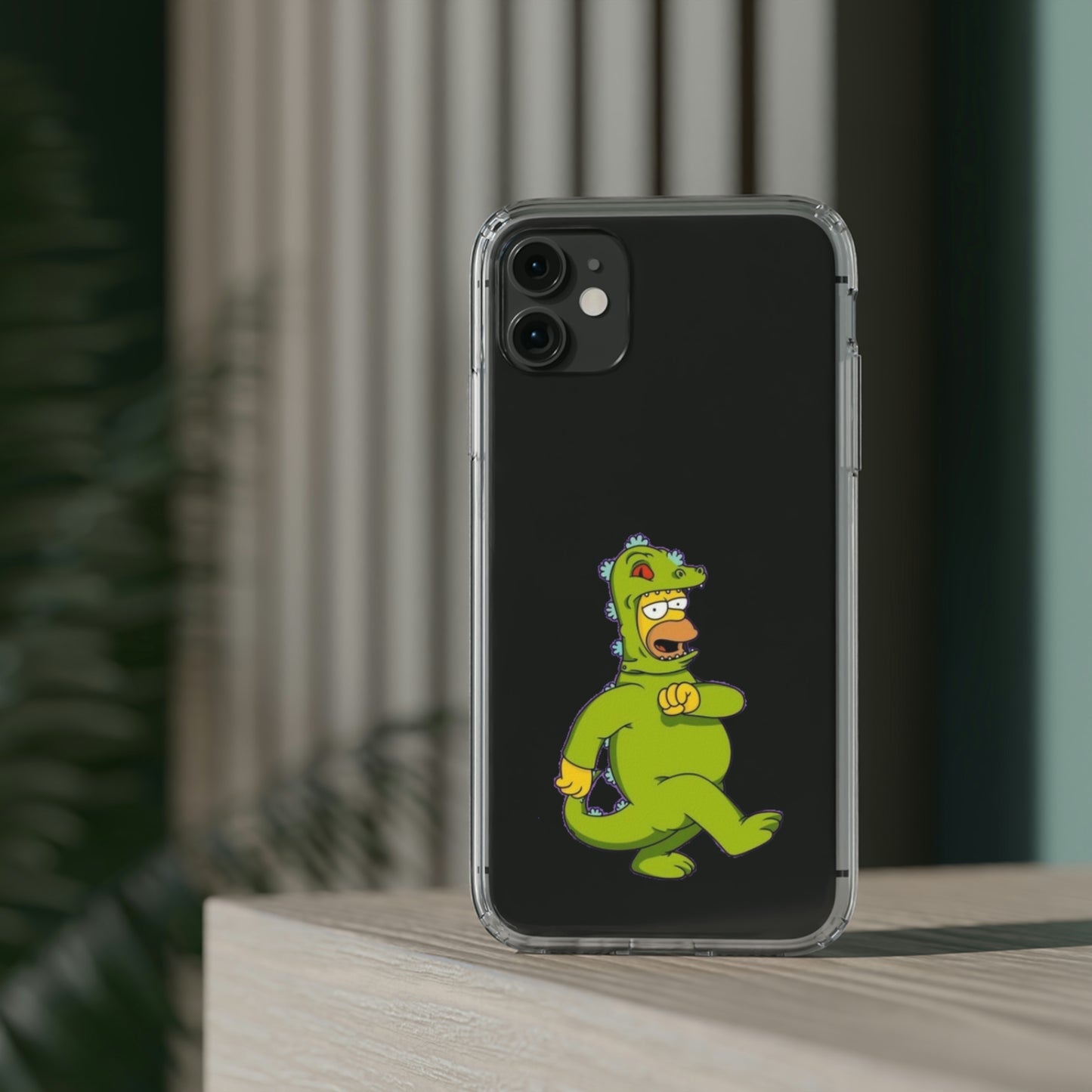 Simpsons Clear Phone Cases