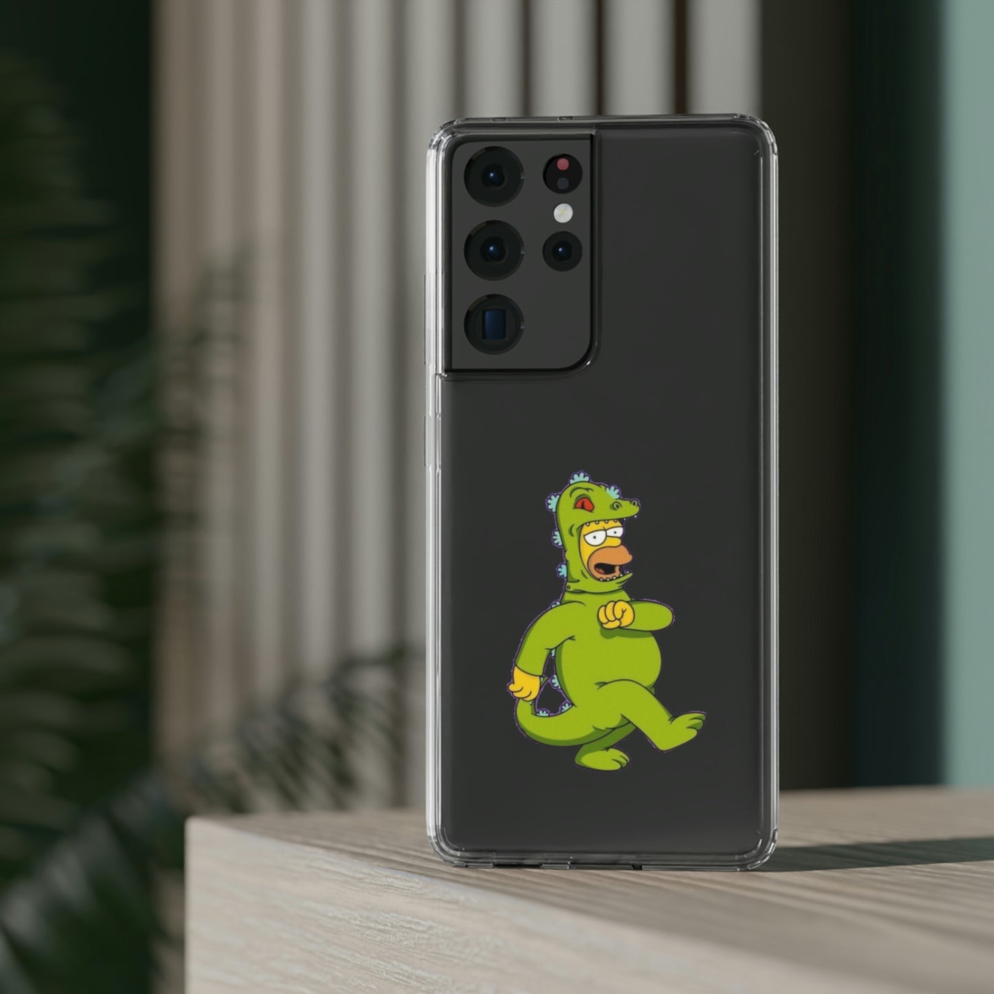Simpsons Clear Phone Cases