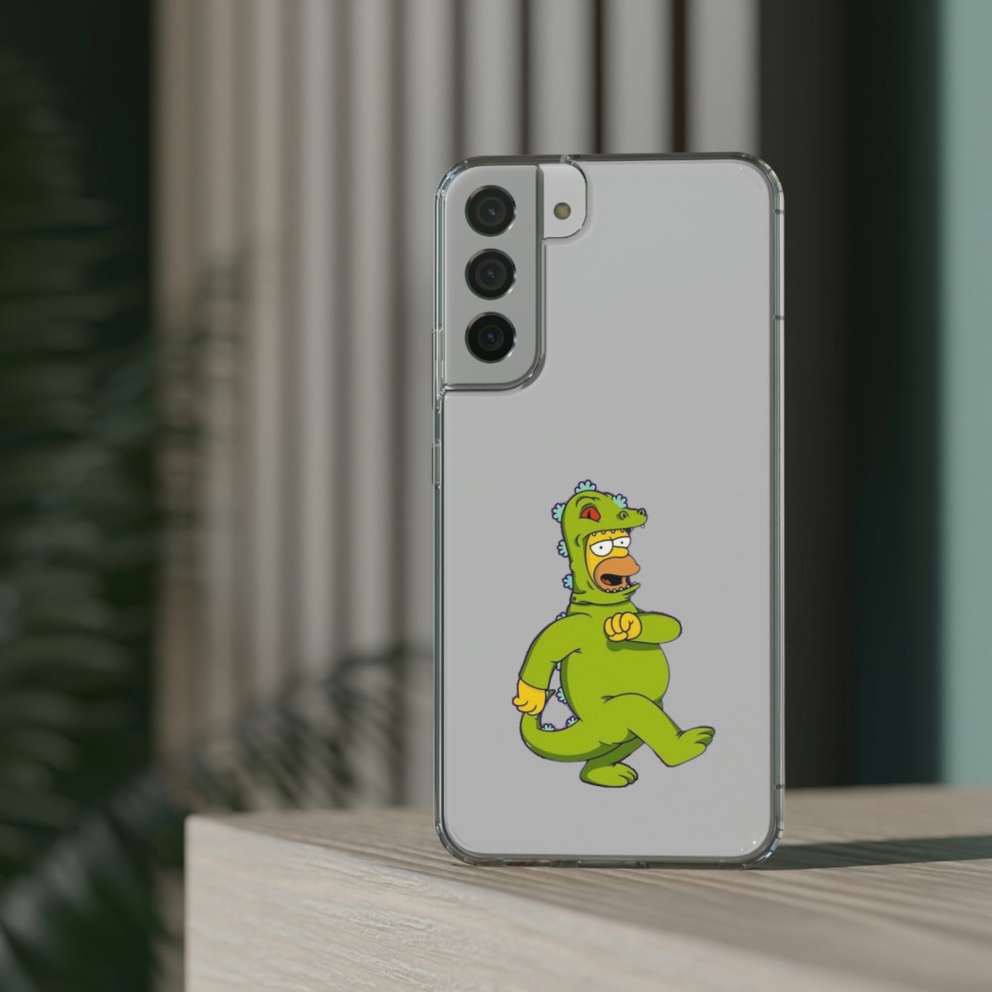 Simpsons Clear Phone Cases