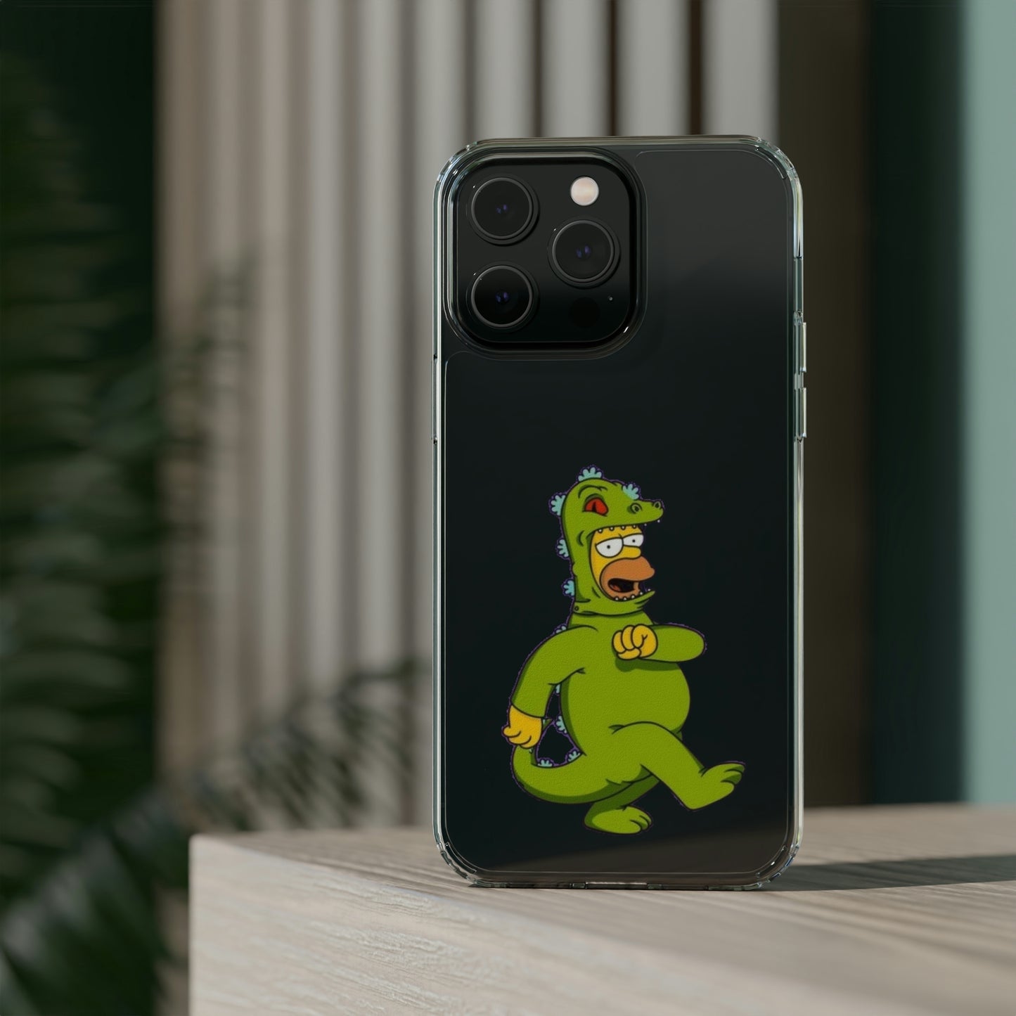 Simpsons Clear Phone Cases