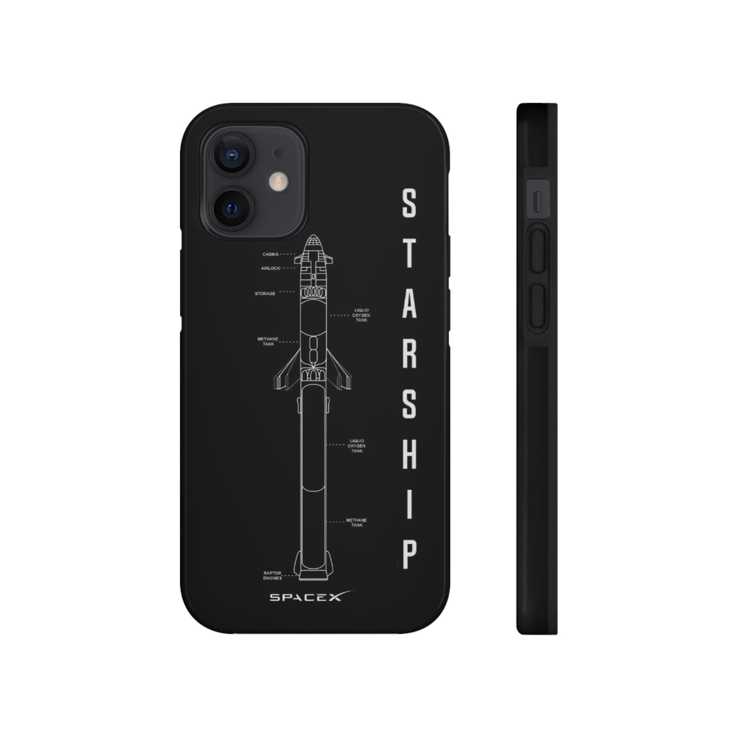 SpaceX Tough Phone Cases, Case-Mate