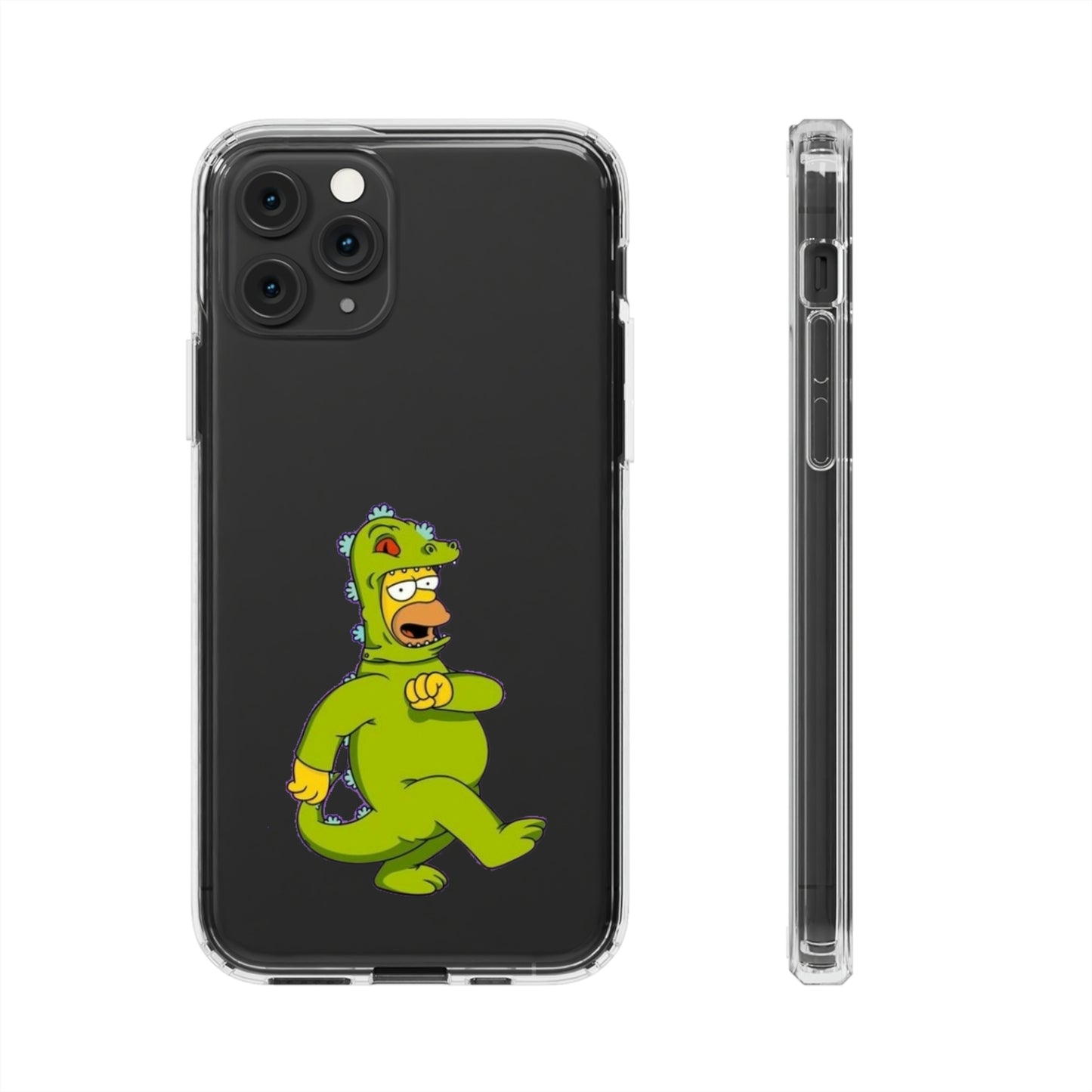 Simpsons Clear Phone Cases