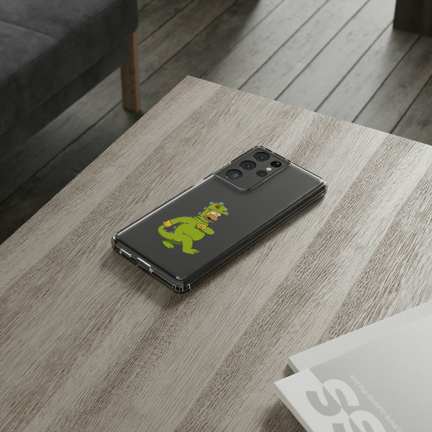 Simpsons Clear Phone Cases