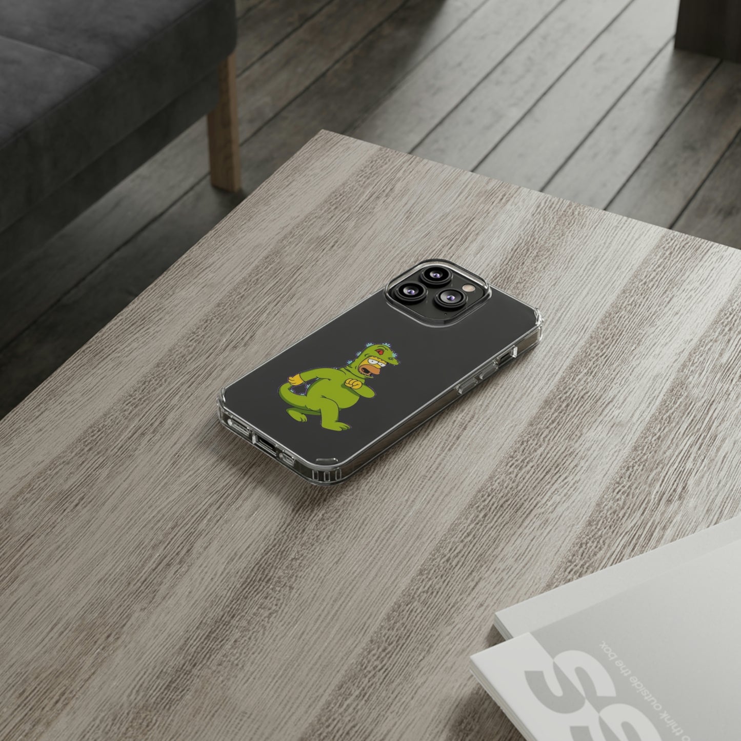Simpsons Clear Phone Cases