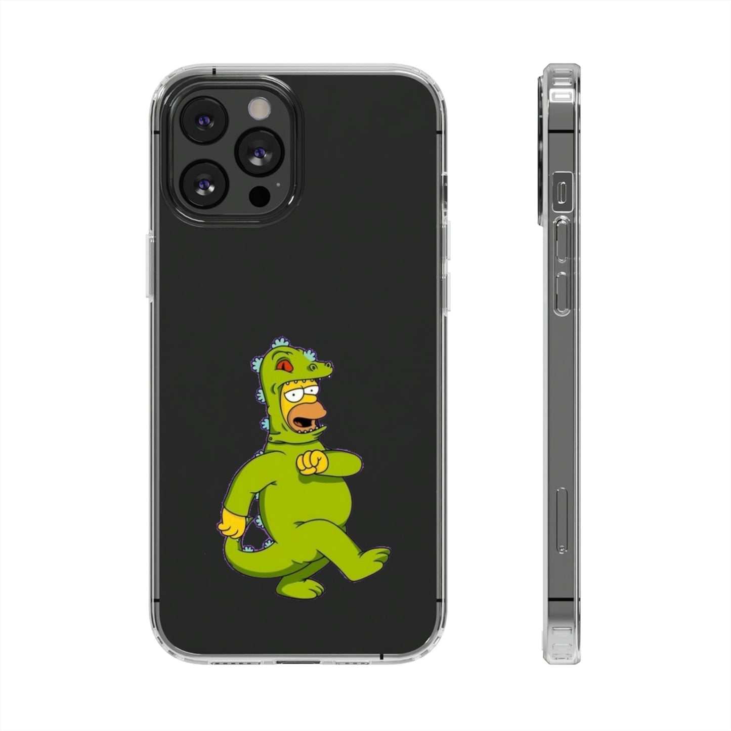 Simpsons Clear Phone Cases