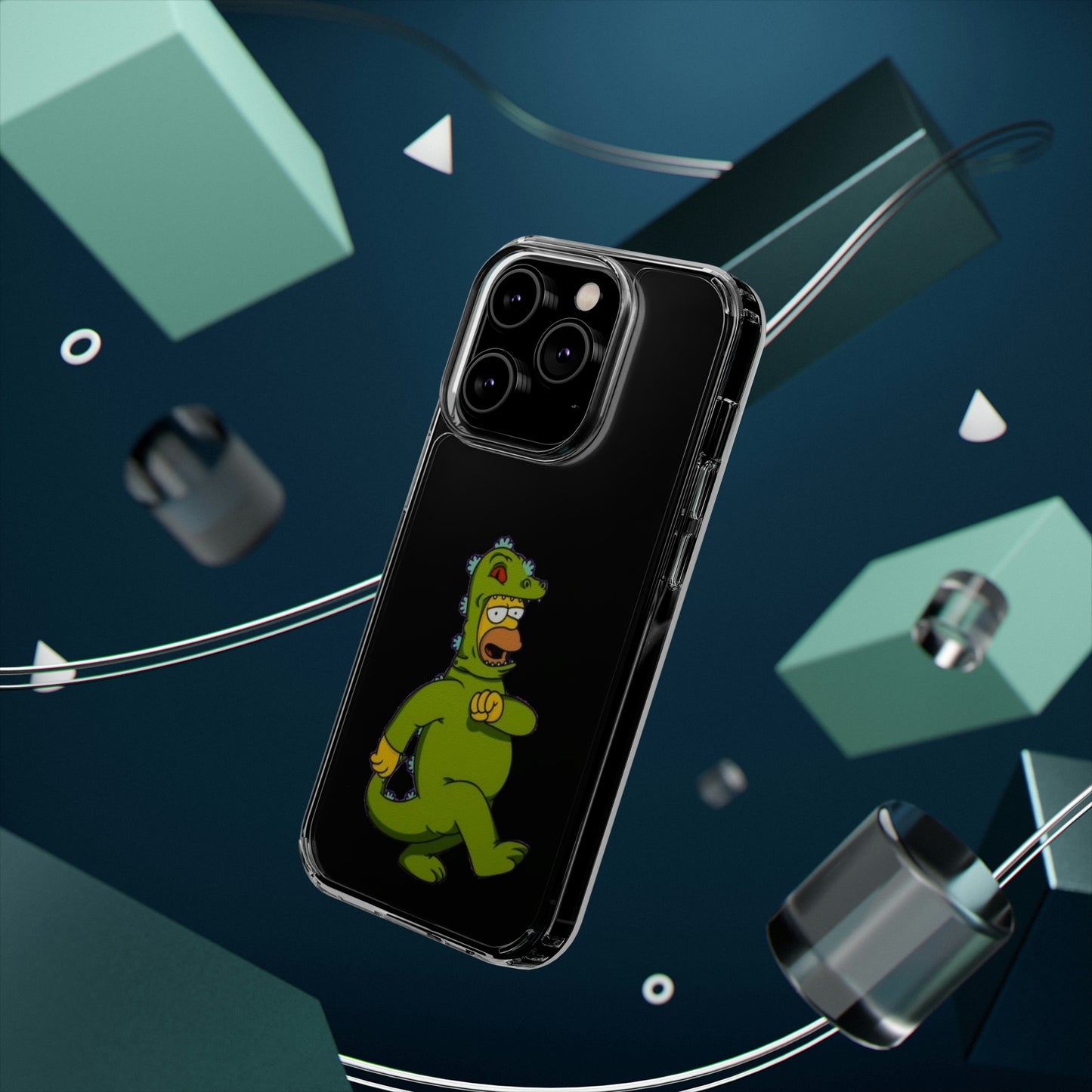 Simpsons Clear Phone Cases