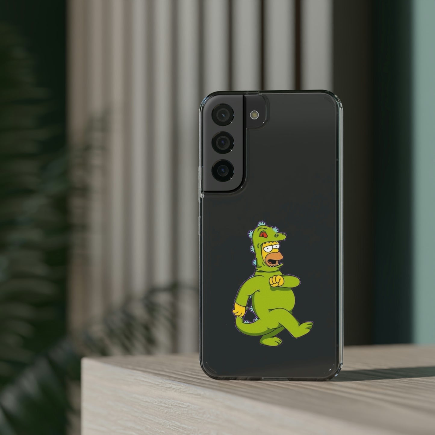 Simpsons Clear Phone Cases
