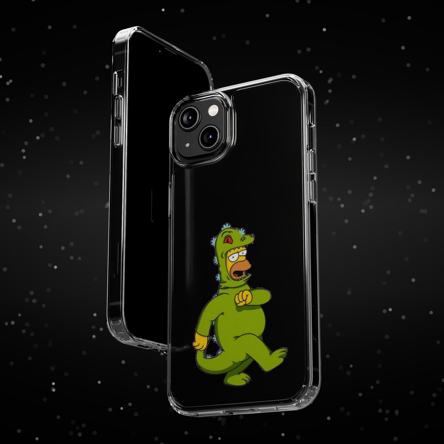 Simpsons Clear Phone Cases