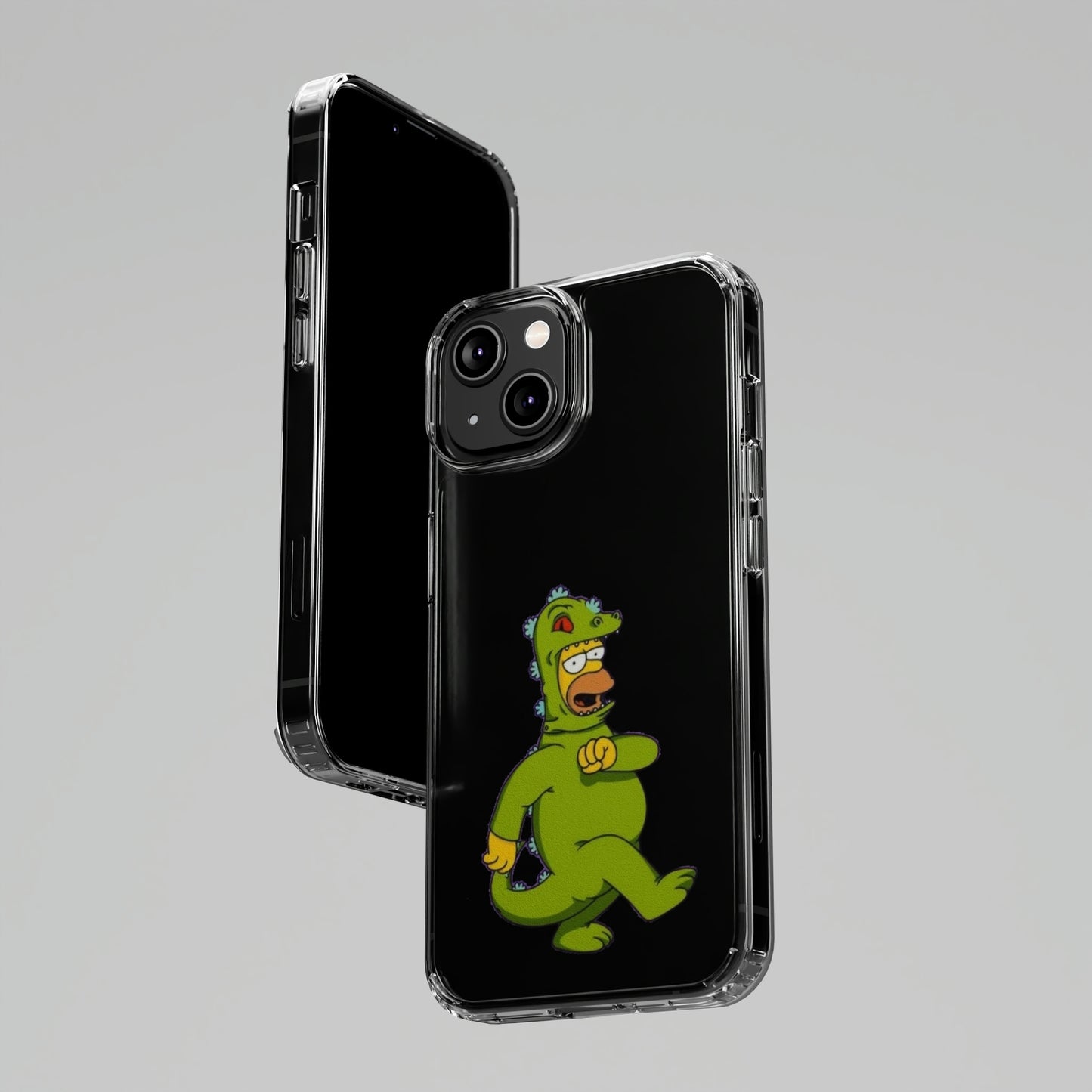 Simpsons Clear Phone Cases