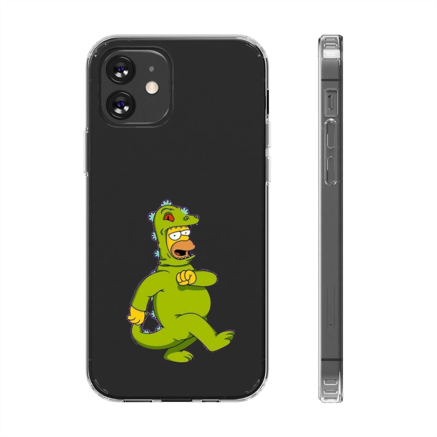 Simpsons Clear Phone Cases